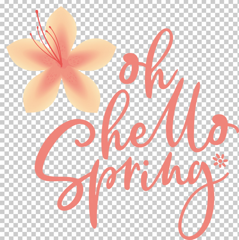 Oh Hello Spring Hello Spring Spring PNG, Clipart, Flower, Geometry, Hello Spring, Line, Logo Free PNG Download
