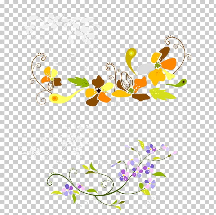 Flower Computer File PNG, Clipart, Art, Atmosphere, Beautiful Vector, Border, Branch Free PNG Download