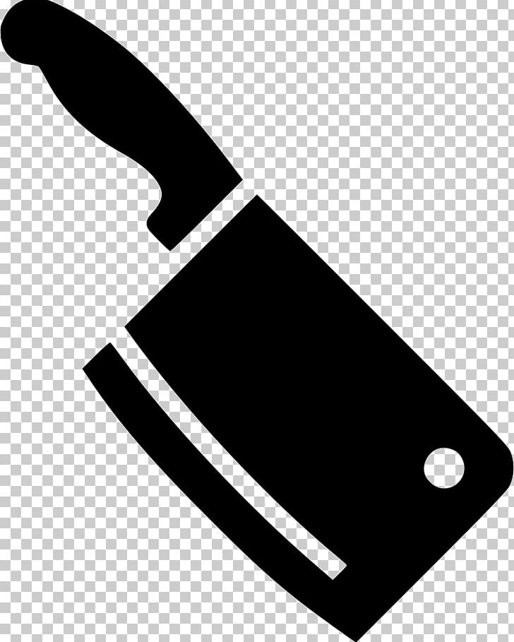 Butcher Knife Cleaver Meat Kitchen Knives PNG, Clipart, Angle, Black And White, Butcher, Butcher Knife, Butchery Free PNG Download
