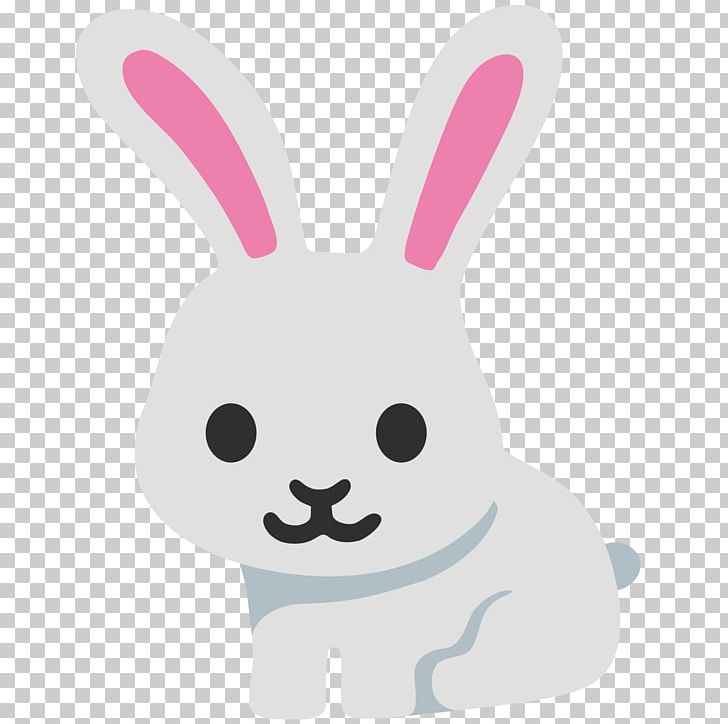 Easter Bunny Domestic Rabbit Emoji PNG, Clipart, Android Oreo, Animals, Computer Icons, Domestic Rabbit, Easter Bunny Free PNG Download