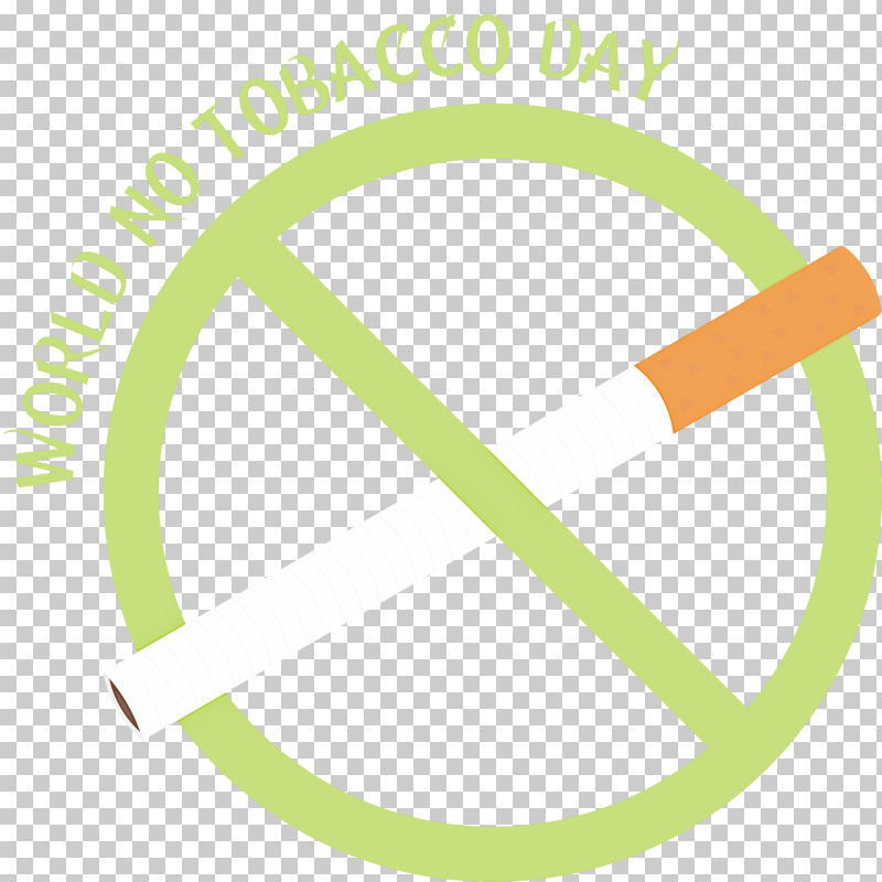 No-Tobacco Day World No-Tobacco Day PNG, Clipart, Angle, Area, Green, Line, Logo Free PNG Download
