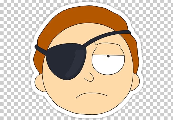 Morty Smith Sticker Telegram PNG, Clipart, Aluminium, Cheek, Clip Art, Eye, Eyewear Free PNG Download