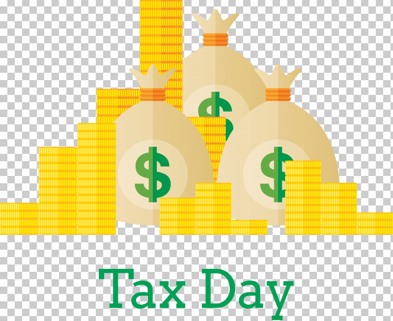 Tax Day PNG, Clipart, Logo, Tax Day, Toy Block, Yellow Free PNG Download