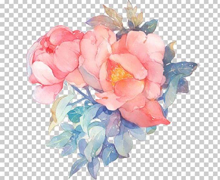 Watercolor Painting Flower White PNG, Clipart, Artificial Flower, Blue, Color, Cut Flowers, Floral Design Free PNG Download