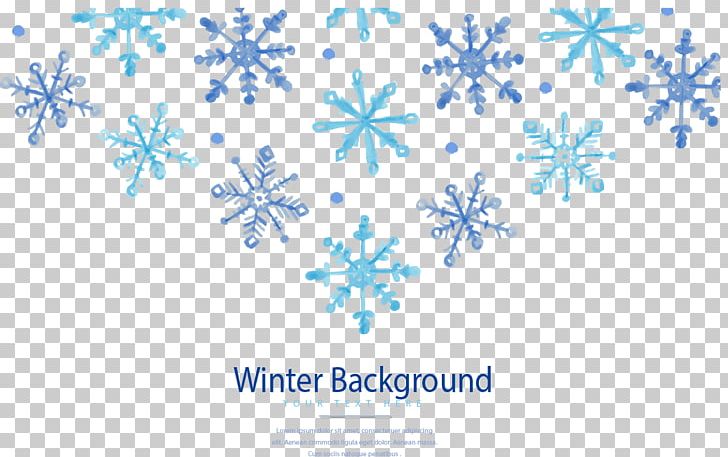 Winter Snowflake Euclidean PNG, Clipart, Background Vector, Blue, Blue Snowflake, Brand, Download Free PNG Download