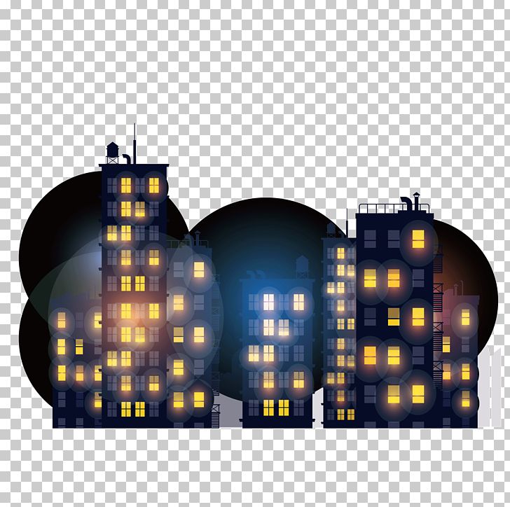 Residential Area Night City Night Sky PNG, Clipart, Cities, City, City Night Sky, City Silhouette, City Skyline Free PNG Download