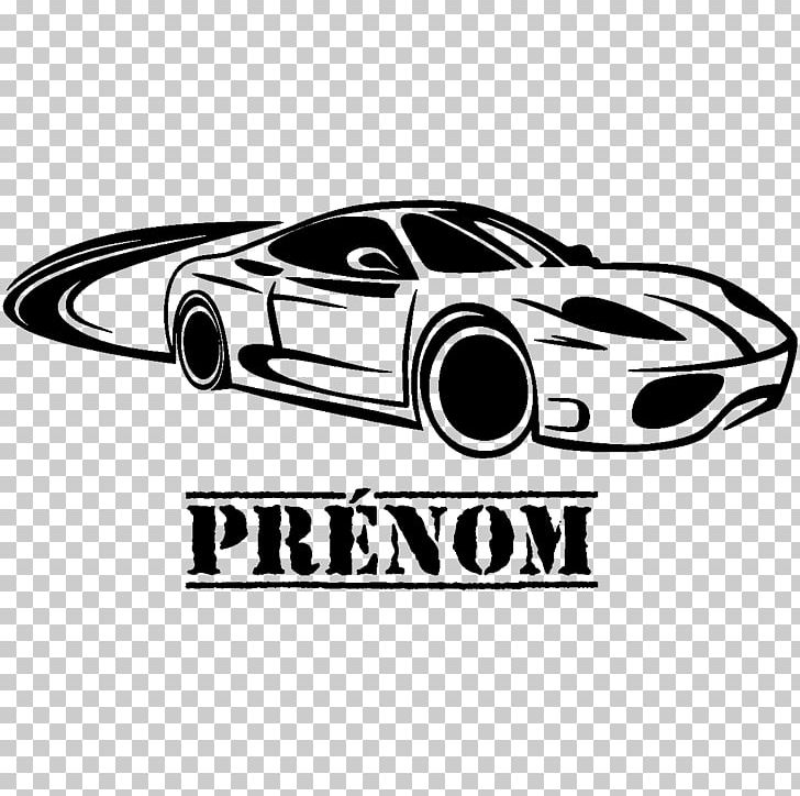 Sports Car Sticker Ferrari Wall Decal PNG, Clipart, Adhesive, Automotive Design, Bedroom, Black And White, Brand Free PNG Download