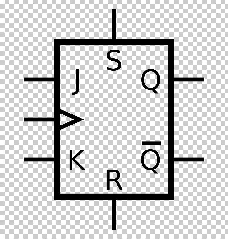 Flip-flop Sequential Logic Logic Gate NAND Gate Integrated Circuits & Chips PNG, Clipart, Angle, Bit, Black And White, Circle, Clock Signal Free PNG Download