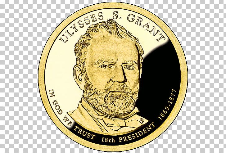 Ulysses S. Grant President Of The United States Presidential $1 Coin Program PNG, Clipart, Cash, Chester A Arthur, Coin, Coins, Currency Free PNG Download