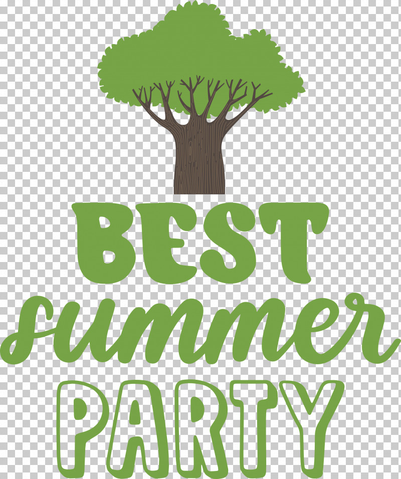 Best Summer Party Summer PNG, Clipart, Behavior, Green, Human, Leaf, Logo Free PNG Download