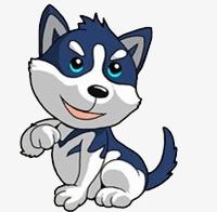 Cartoon Husky PNG, Clipart, Animal, Animals And Pets, Cartoon, Cartoon Clipart, Cheerful Free PNG Download