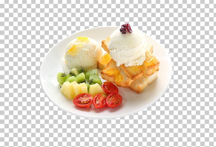 Ice Cream Breakfast Recipe Dish Cuisine PNG, Clipart, Breakfast, Coffee Toast, Cuisine, Dairy Product, Dessert Free PNG Download