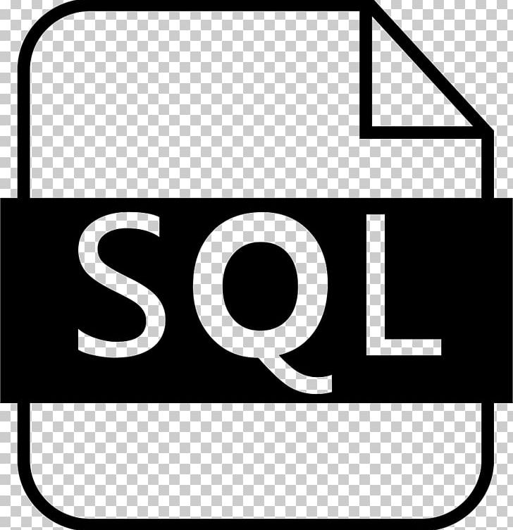 SQL Computer Icons Query Language Database Font PNG, Clipart, Area, Black And White, Brand, Column, Computer Icons Free PNG Download