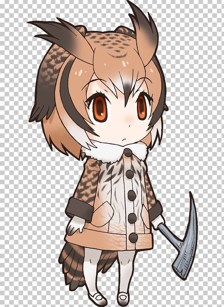 Kemono Friends けものフレンズぱびりおん Eurasian Eagle-owl Card Sleeve Kobe Animal Kingdom PNG, Clipart, Anime Character, Art, Bird, Bushiroad, Card Sleeve Free PNG Download