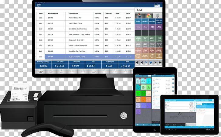 Point Of Sale Sales Retail Cash Register POS Solutions PNG, Clipart, Barcode Scanners, Blagajna, Business, Computer, Computer Monitor Accessory Free PNG Download