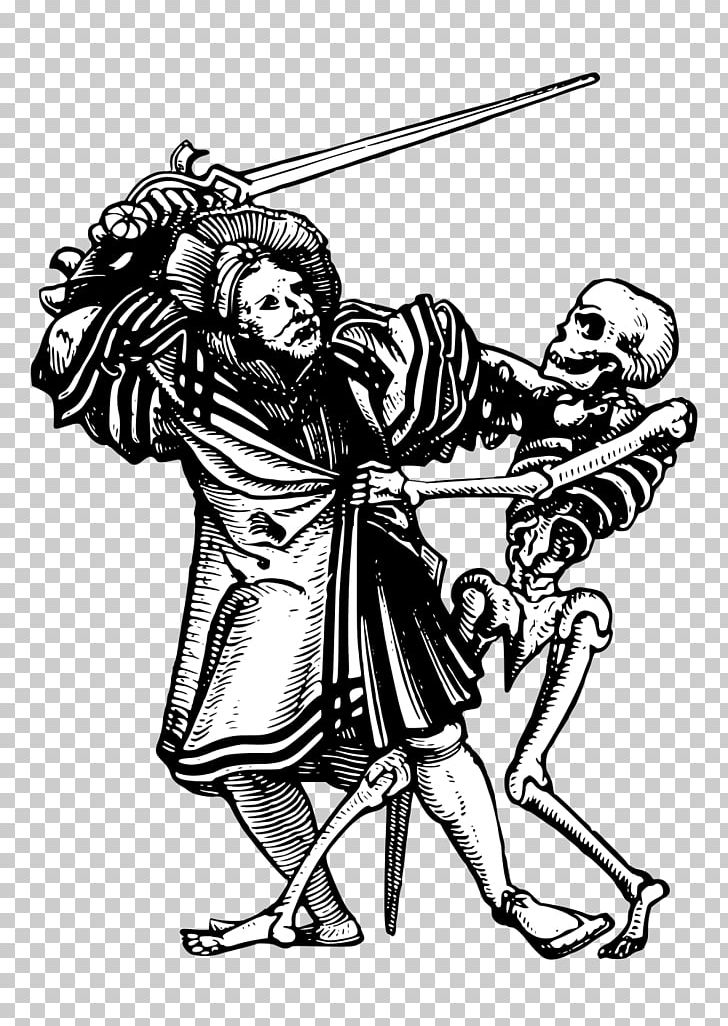 Death Danse Macabre PNG, Clipart, Black And White, Cold Weapon, Comics Artist, Dance, Danse Macabre Free PNG Download