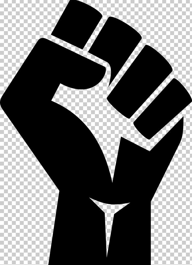 Raised Fist Black Power Png Clipart African American Africanamerican History Bacteria Black Black And White Free
