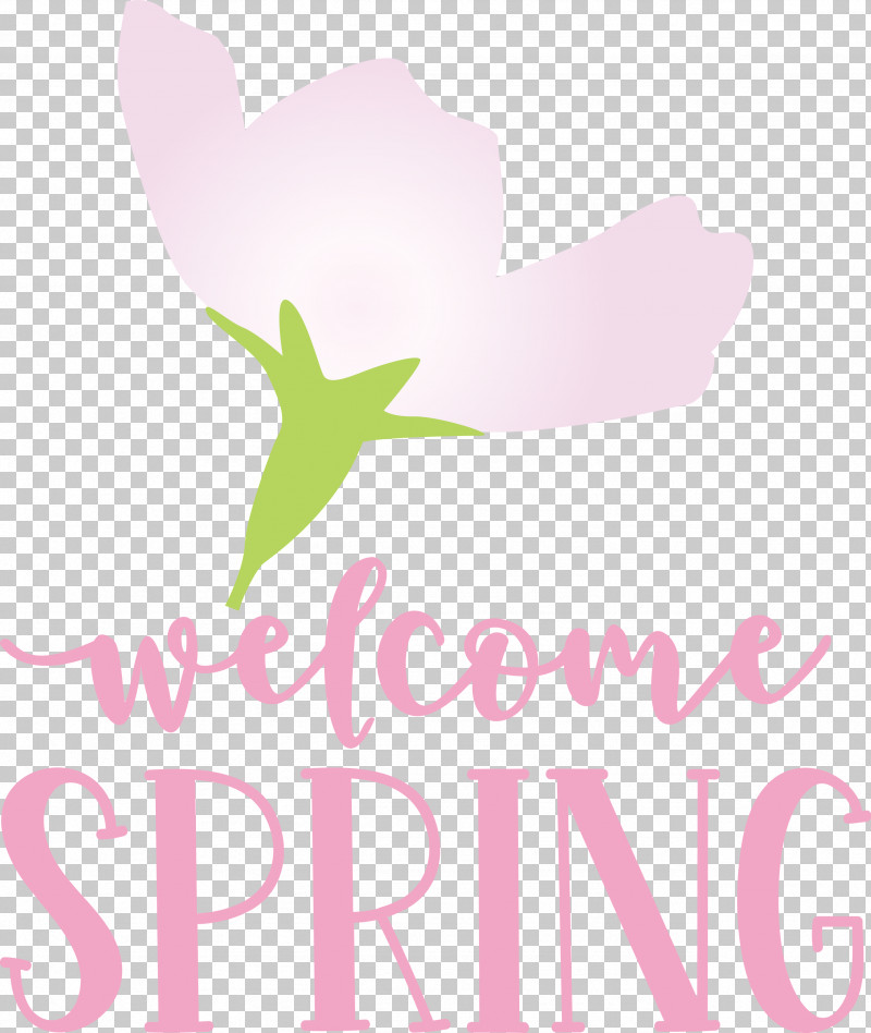 Welcome Spring Spring PNG, Clipart, Floral Design, Flower, Lilac M, Line, Logo Free PNG Download