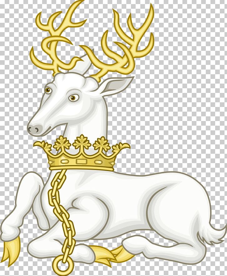 Richard II White Hart White Stag Royal Badges Of England PNG, Clipart, Antler, Coat Of Arms, Deer, Fictional Character, Hart Free PNG Download