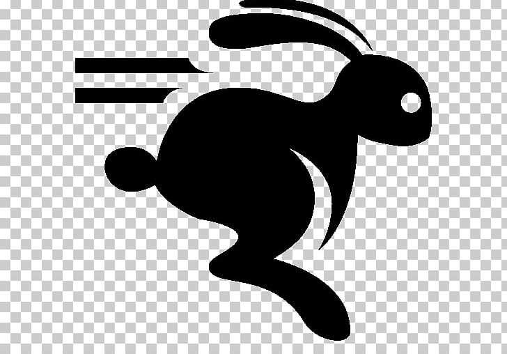 Running Rabbit Computer Icons Hare PNG, Clipart, Android, Animal, Animals, Artwork, Black Free PNG Download
