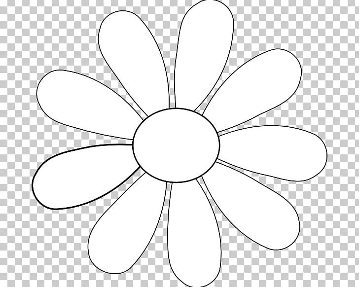 Petal Flower Template PNG, Clipart, Area, Artwork, Black, Black And White, Circle Free PNG Download