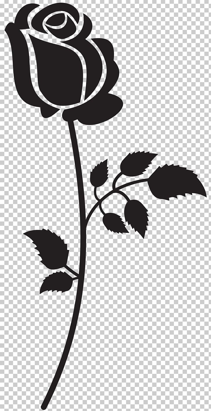 Silhouette Rose PNG, Clipart, Autocad Dxf, Black And White, Black Rose, Branch, Drawing Free PNG Download