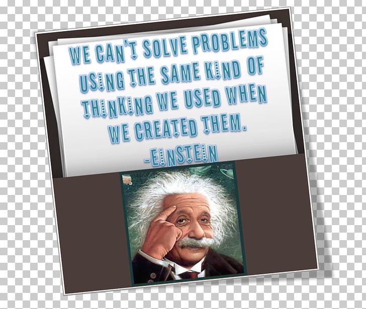 Albert Einstein - No problem can be solved from the same