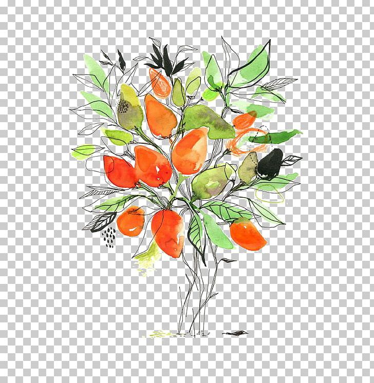 Watercolor Painting Floral Design Cartoon Illustration PNG, Clipart, Branch, Designer, Download, Drawing, Flora Free PNG Download