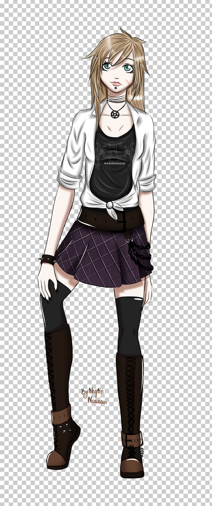 Costume School Uniform Tights Leggings PNG, Clipart, Anime, Brown Hair, Character, Clothing, Costume Free PNG Download
