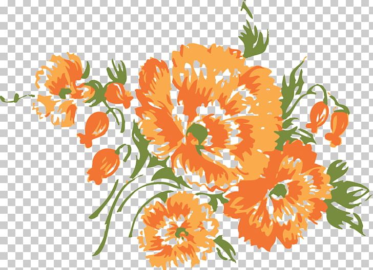 Floral Design Flower Bouquet Watercolor Painting PNG, Clipart, Annual Plant, Art, Calendula, Chrysanths, Cut Flowers Free PNG Download