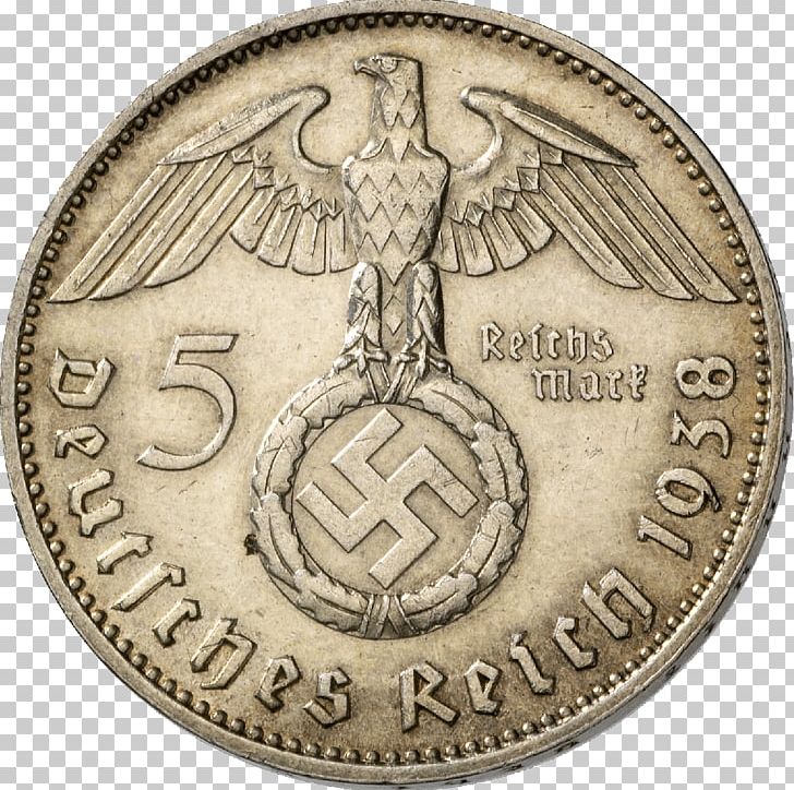 Nazi Germany Coin Reichsmark German Empire PNG, Clipart, Adolf Hitler, Bronze Medal, Cash, Coin, Currency Free PNG Download