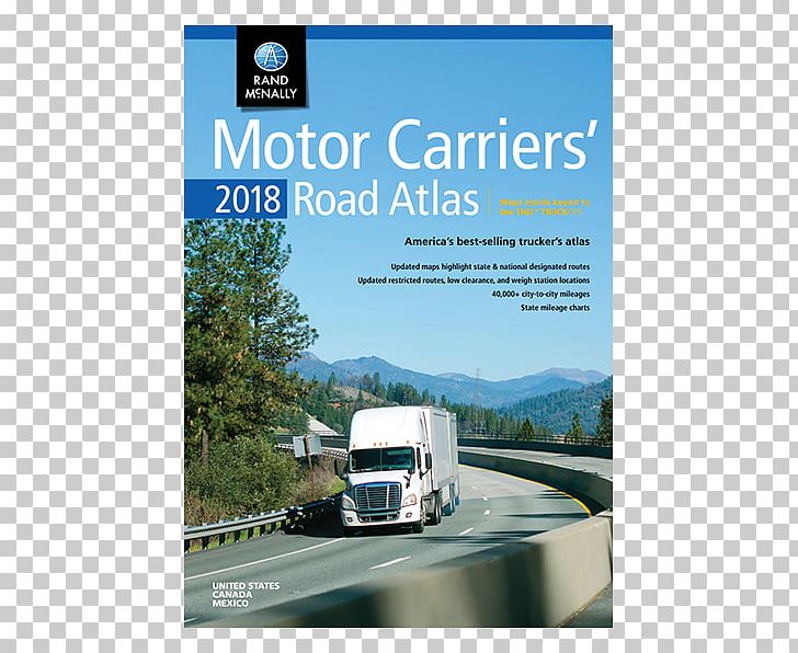 2018 Rand McNally Motor Carriers' Road Atlas: McRa Rand McNally 2009 The Road Atlas Large Scale: United States 2018 Rand McNally Large Scale Road Atlas: Lsra PNG, Clipart, Carriers, Motor, Rand Mcnally, Road Atlas, Scale Free PNG Download