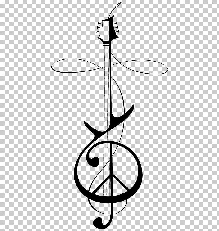 Clef Treble Guitar Art Musical Note PNG, Clipart, Angle, Art, Artwork, Black And White, Circle Free PNG Download
