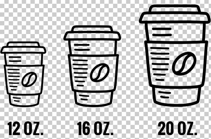 Coffee Cup Caffeine Computer Icons PNG, Clipart, Area, Beverages, Black And White, Brand, Caffeine Free PNG Download