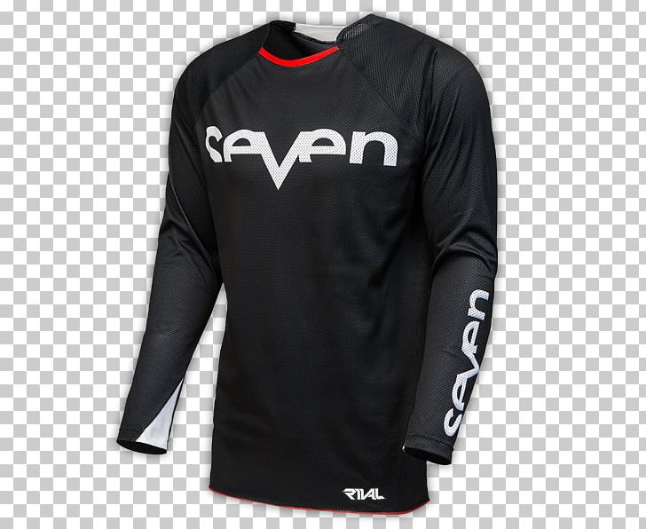 Motocross Downhill Mountain Biking Cycling Jersey T-shirt PNG, Clipart, Active Shirt, Bicycle, Black, Brand, Clothing Free PNG Download