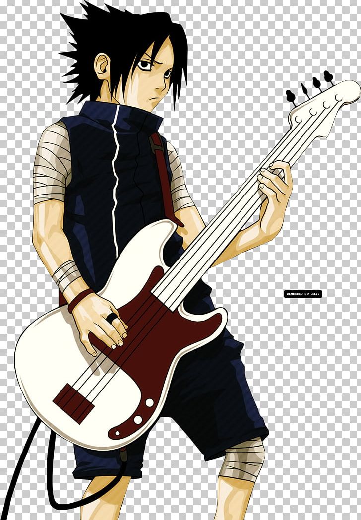 Anime Girl Bass Guitar Player / Fami Inspired