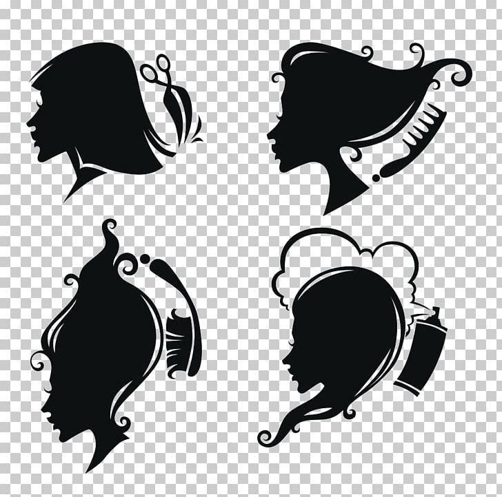 Comb Beauty Parlour Hairdresser Silhouette PNG, Clipart, Barber, Beauty, Beauty Parlour, Beauty Salons, Black Free PNG Download