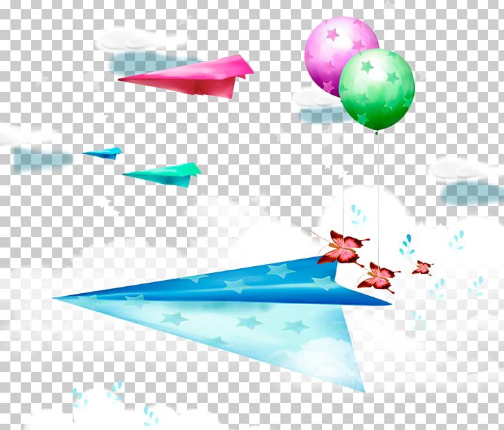 Paper Plane Flight Airplane Helicopter PNG, Clipart, Airplane, Aqua, Azure, Balloon, Blue Free PNG Download