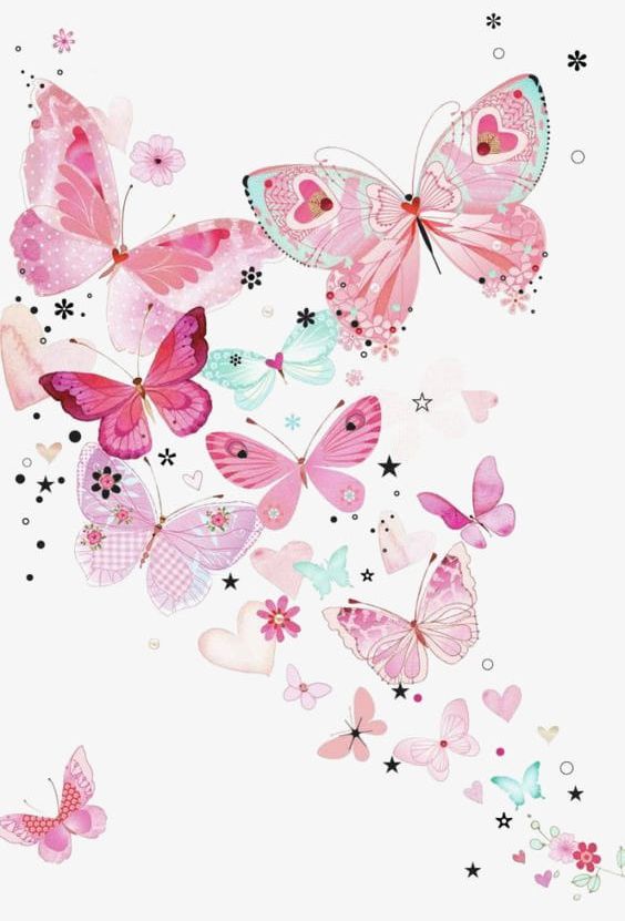 Pink Butterfly Background PNG, Clipart, Background, Butterfly, Butterfly Clipart, Cosmetics, Creative Free PNG Download