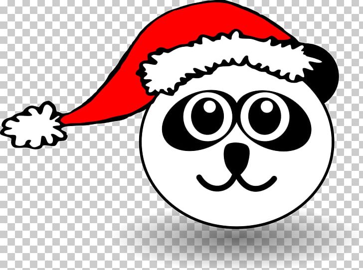 Santa Claus Dog Cartoon PNG, Clipart, Area, Black And White, Cartoon, Cartoon Santa Hat, Christmas Free PNG Download