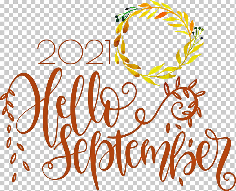 Hello September September PNG, Clipart, Calligraphy, Flower, Geometry, Hello September, Line Free PNG Download