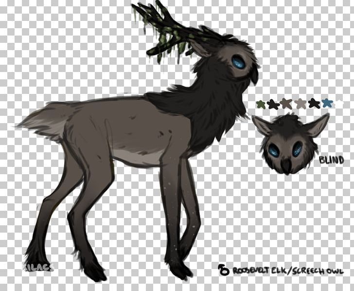 Reindeer Donkey Legendary Creature Goat Pack Animal PNG, Clipart,  Free PNG Download