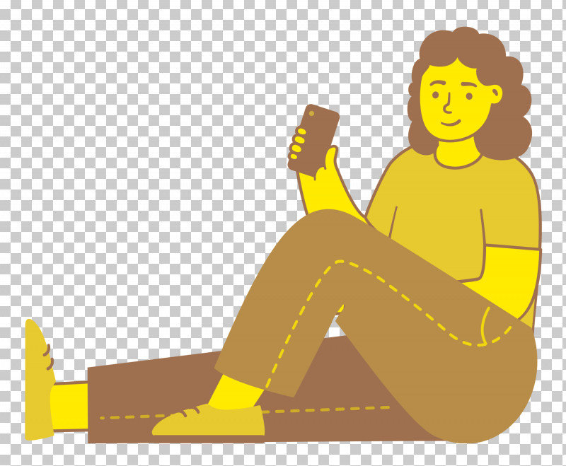 Sitting On Floor Sitting Woman PNG, Clipart, Behavior, Cartoon, Girl, Happiness, Human Free PNG Download