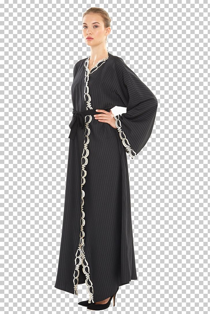 Dress Gown Neck Black M PNG, Clipart, Abaya, Black, Black M, Clothing, Costume Free PNG Download