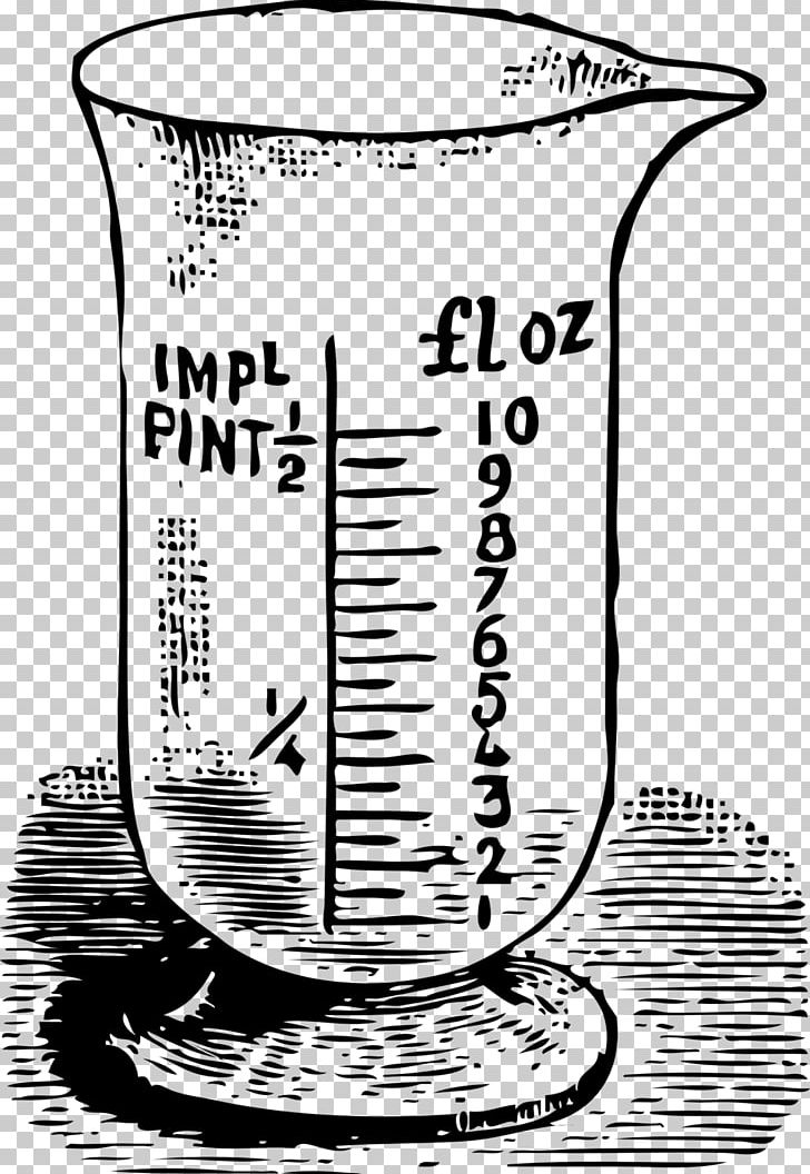 Measuring Cup Measuring Instrument Measurement Tool PNG, Clipart, Area, Beaker, Black And White, Calligraphy, Cup Free PNG Download