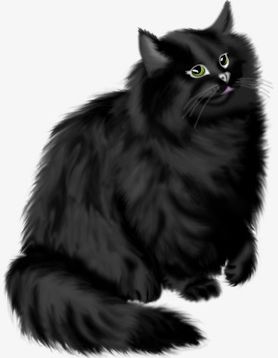Hand-painted Cartoon Cat PNG, Clipart, Animal, Black, Black Cat, Cartoon Clipart, Cartoon Clipart Free PNG Download