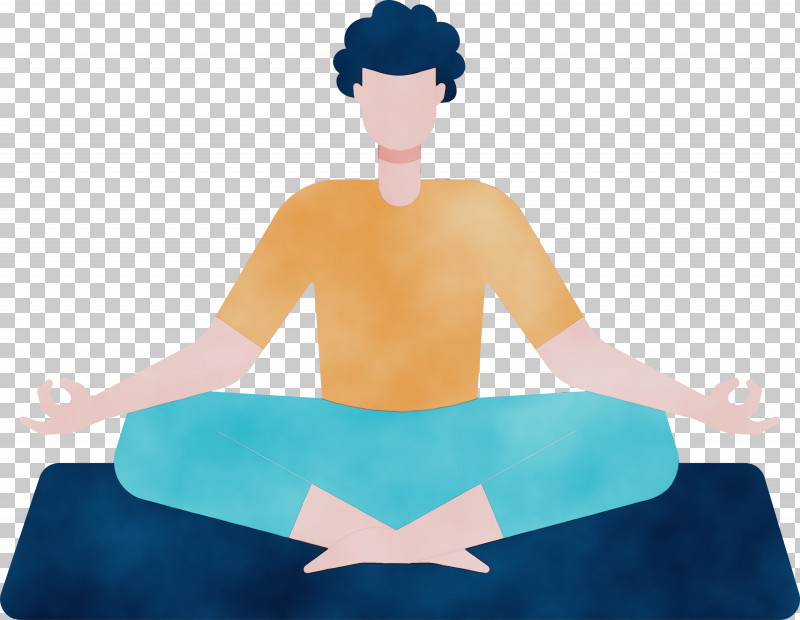 Meditation Yoga Physical Fitness PNG, Clipart, International Day Of Yoga, Meditation, Paint, Physical Fitness, Watercolor Free PNG Download
