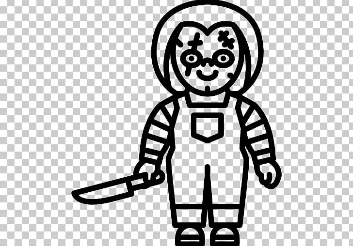Chucky Computer Icons PNG, Clipart, Artwork, Black, Black And White, Cartoon, Childs Play Free PNG Download