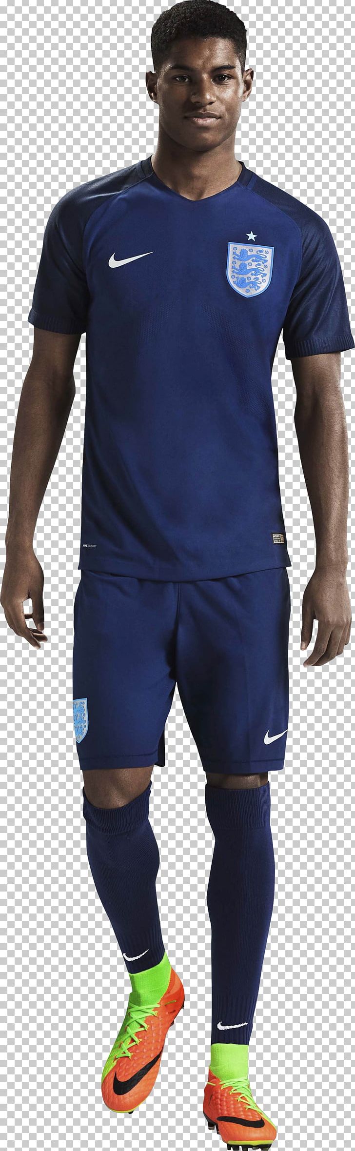 Marcus Rashford Jersey England National Football Team Sport PNG, Clipart, Blue, Clothing, Digital Art, Electric Blue, Football Player Free PNG Download