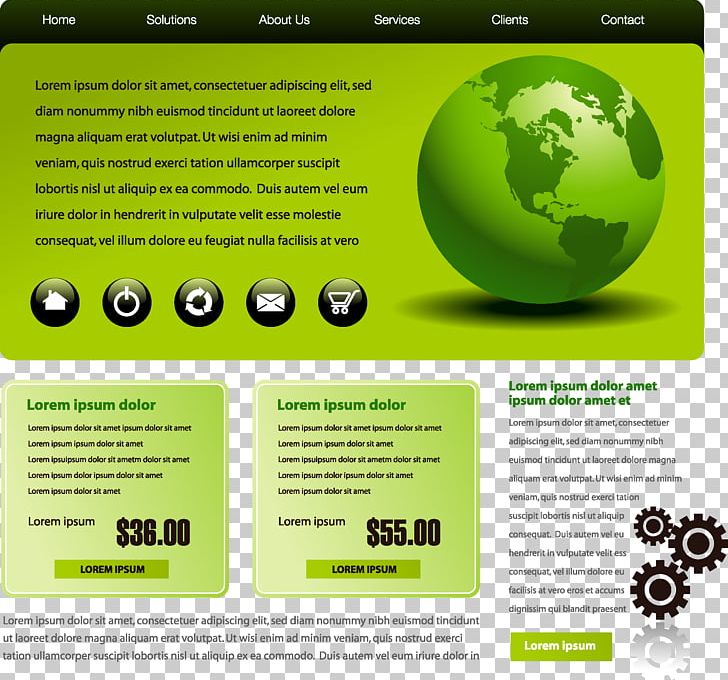 Responsive Web Design Web Template System Website PNG, Clipart, Adobe Illustrator, Brand, Brochure, Design Vector, Grass Free PNG Download